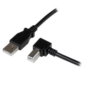 USB A To Right Angle B Cable - M/m 1m