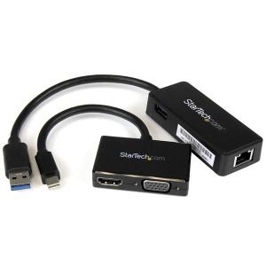 Accessory Kit For Surface (pro) 3 & 4/ USB 3.0 Network + Mdp To Hdmi & Vga