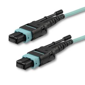 Mpo/ Mtp Fiber Optic Cable - Plenum-rated - Om3, 40GB - Push/pull-tab - 10m