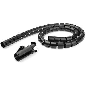 Spiral Cable Management Sleeve 25mm X 2.5m /1x 8.2 - Black
