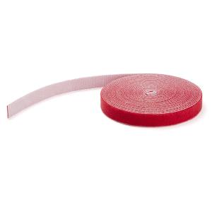 Hook And Loop Roll - Resuable - Red - 100ft