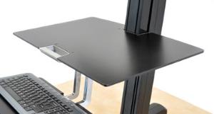 Worksurface For Workfit-s Sit-stand Workstations (black)
