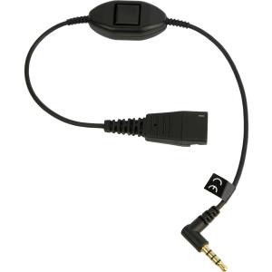 LINK Mobile QD to 3.5mm w.PTT Supervisor Cord