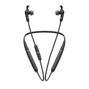 Headset Evolve 65e MS - Stereo - Bluetooth - Black - with Link 370