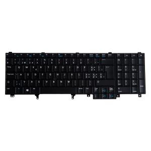 Notebook Keyboard Lat E6220 Swiss Layout 84 Key (backlit)