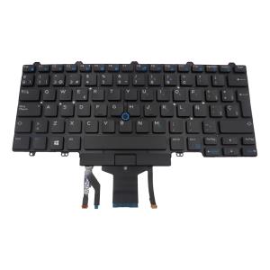 Notebook Keyboard Latitude E7450 Spanish Layout 84 Key Backlit Sp
