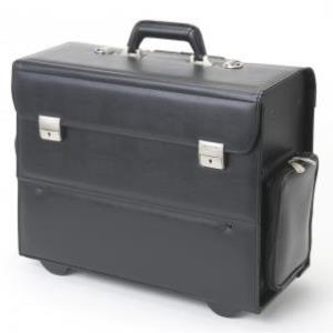 Datacart - 14-15.6in Notebook Case - Black / Synthetic Leather/nylon