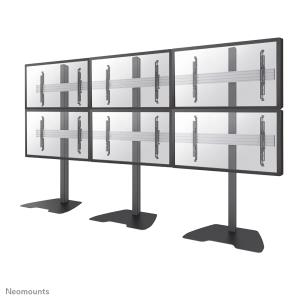 NeoMounts PRO Videowall Floor Stand for 32-55in/65in screen - Black