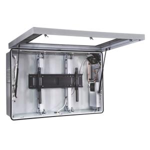Peerless Indoor/outdoor Protective Enclosure With Cooling Fans & Heater For 46in-47in Flat Pan