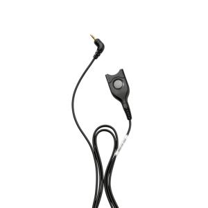 Cable Dect / Gsm 60cm With 2.5mm Easydisconnect 3 Poles Jack Plugs For Headsets (ccel 191-1)