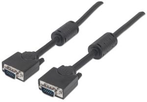 SVGA Cable With Ferrite Hd15/hd15 P/p Connection 3m