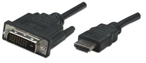 Monitor Cable HDMI / DVI DVI-d Dual Link M/m 1m