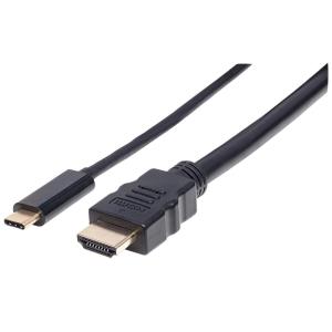 USB-C To HDMI Adapter Cable Alt Mode Sign HDMI 4k Black 2m