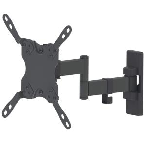 Universal Flat-panel Tv Articulating Wall Mount 13in To 42in Tv Or Monitor Up To 20 Kg, Black