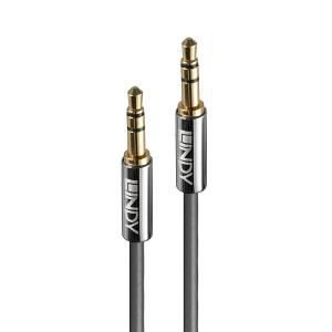 Audio Cable - 3.5mm Male To Male - Cromoline - 3m - Black