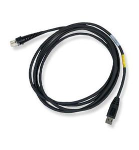 Cable USB Black Type A 1.5m (4.9´) Straight Host Power
