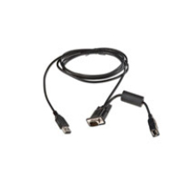 6ft USB Y Cable D9 Male To USB Type A
