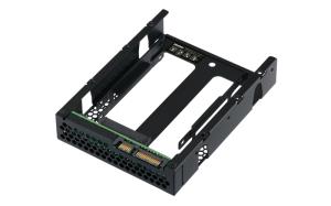 3.5in to dual 2.5in SATA adapter up to 9.5mm 2.5IN height suppport