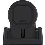 Wireless Charging Pad 10w + Eu Wall Charger 18w + Cable Black