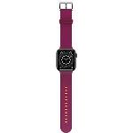 Watch Band for Apple Watch Series 7/6/SE/5/4 Large Pulse Check - dark pink