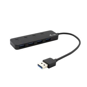 Charging Hub 4ports USB 3.0 With Individual On/off Switches