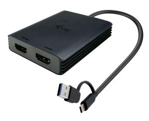 USB-a / C 2x Hdmi Adapter Dual 4k Hdmi Video Adapter