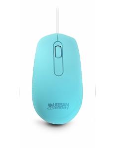Mouse - Wired USB-a - 1200dpi - Blue