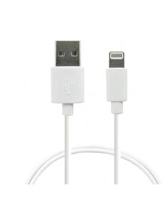 USB-a To Lightning Mfi White Cable 80cm