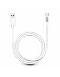 USB-a To USB-c Cable - 1m - Molded Heads - Standard Pvc Cable