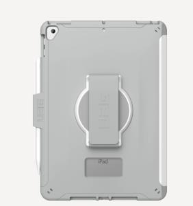 Rugged Case For iPad 10.2-in (9/8 Gen, 2021/2020) W/hs - Scout White/grey - Back Cover For Table