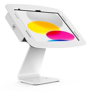 Compulocks iPad 10.9in 10th Gen Space Enclosure Rotating Counter Stand - White