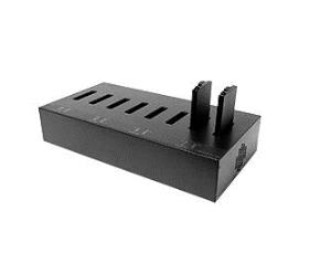 V110 Multi-bay Battery Charger Eight Bay W/z Adapter