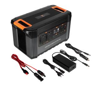 Portable Power Station 1300 Black / Orange