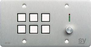 Eu 6 Button Keypad Controller Ethernet Rs232/ir 2-g Al Face