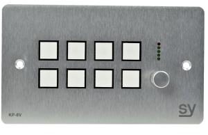 Uk 8 Button Keypad Controller Ethernet Rotary Volume C Al Face