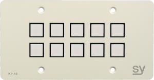 Euro 10 Button Keypad Ctrl Ethernet 3c LEDs Rs232/ir Ports
