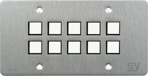 Eu 10 Button Keypad Controller Ethernet Rs232/ir Al Face