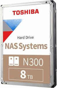 Hard Drive - N300 Nas - 8TB - 3.5in - Internal SATA  - 6gbits/s 7200 Rpm 256mb